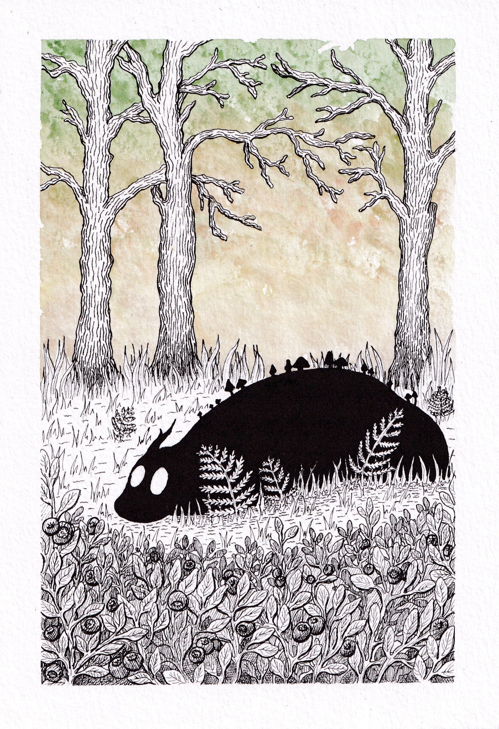 Curious Combo - The Gurt Worm Print & Sticker