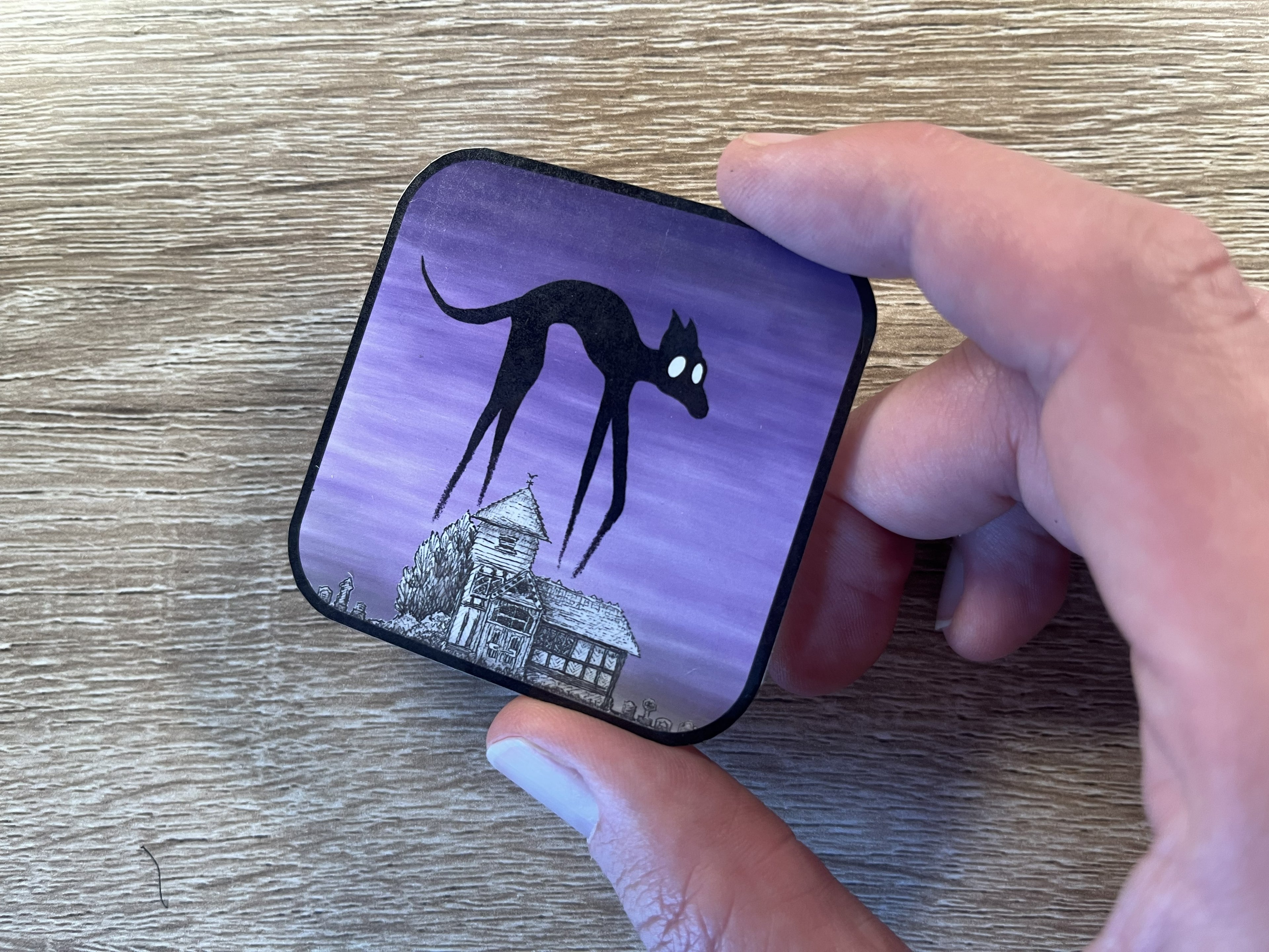 Church Grim Dusk Sticker | British Folklore Vinyl Sticker