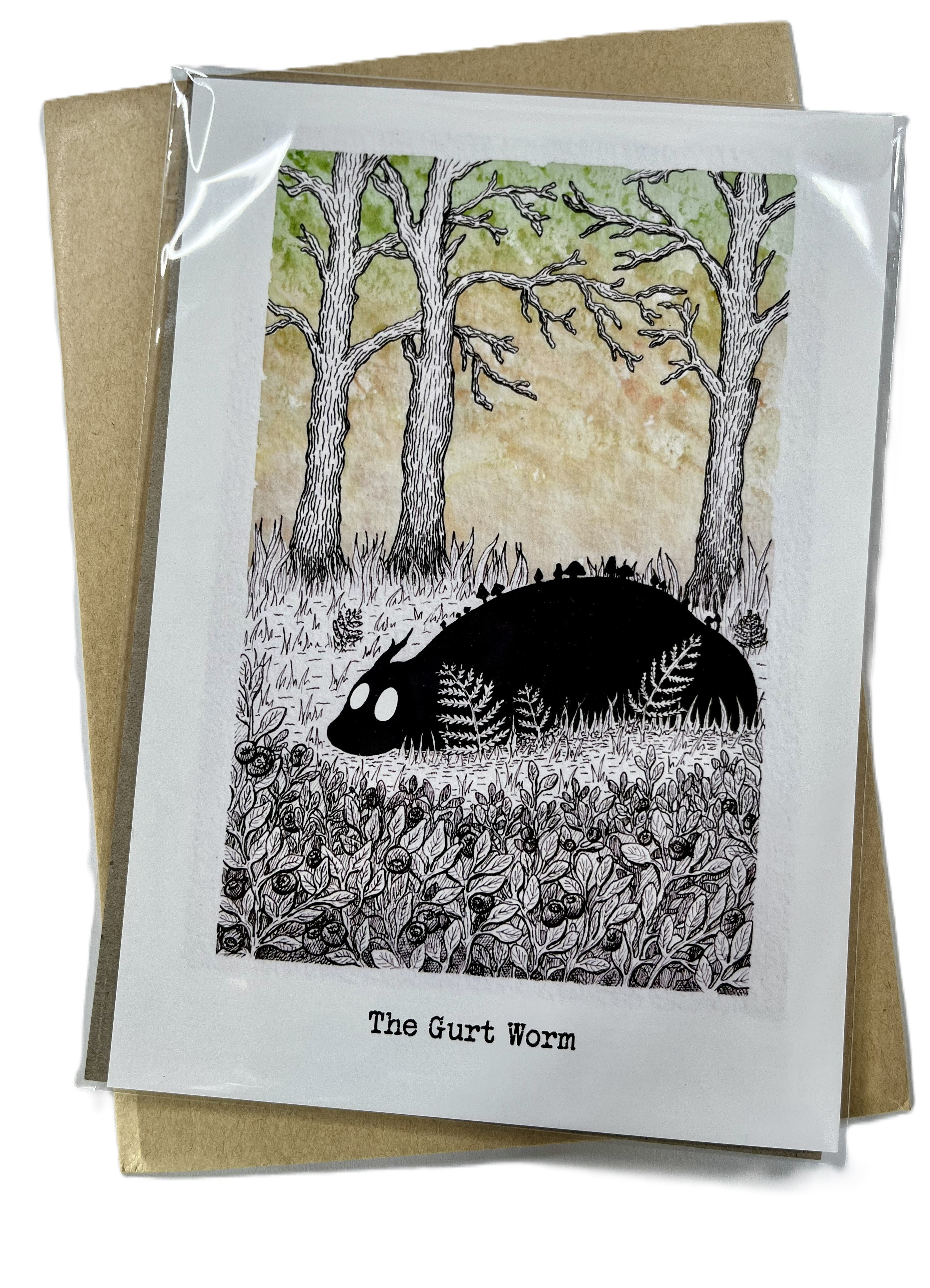 Curious Combo - The Gurt Worm Print & Sticker