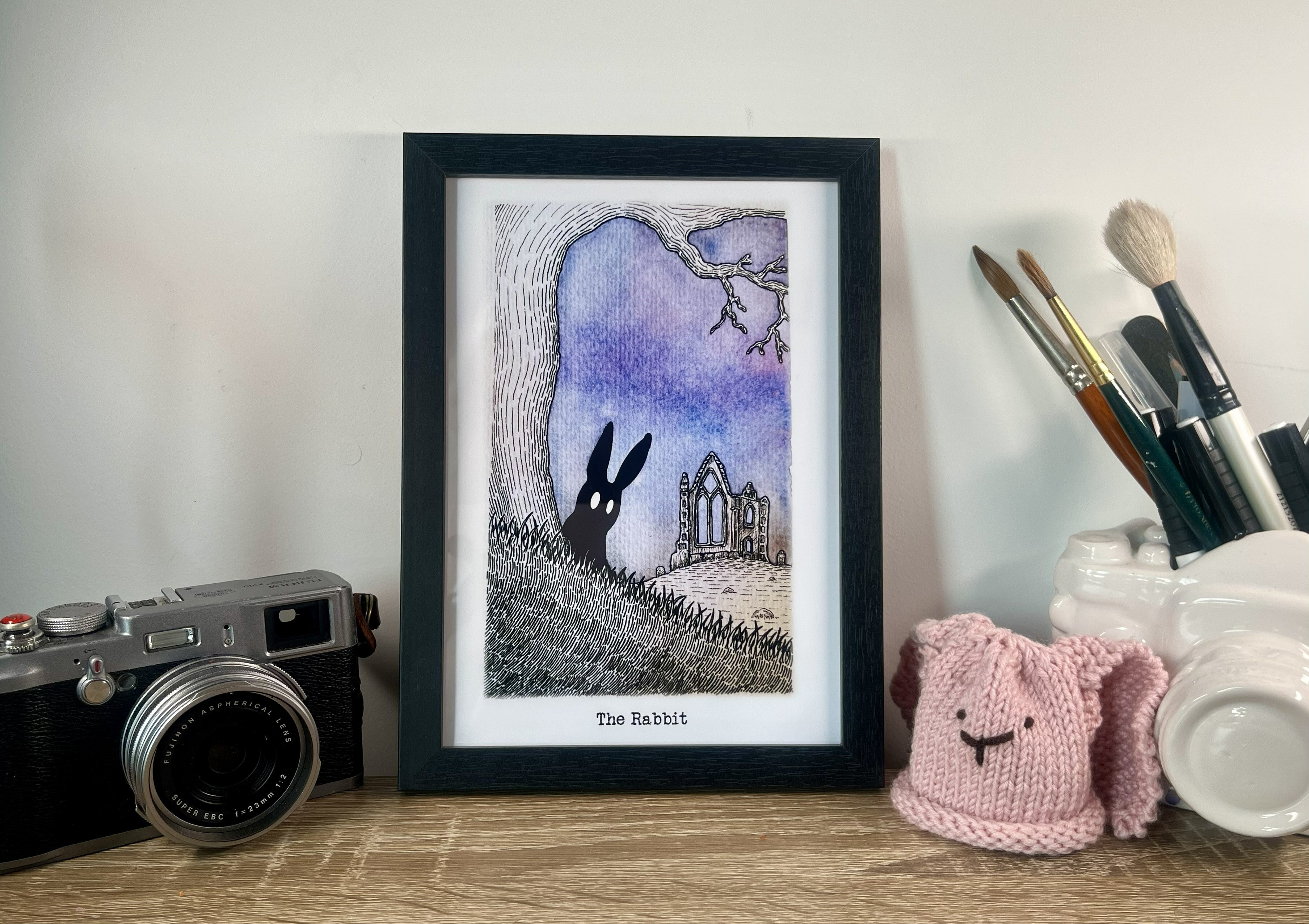 Curious Combo - The Rabbit Print & Sticker
