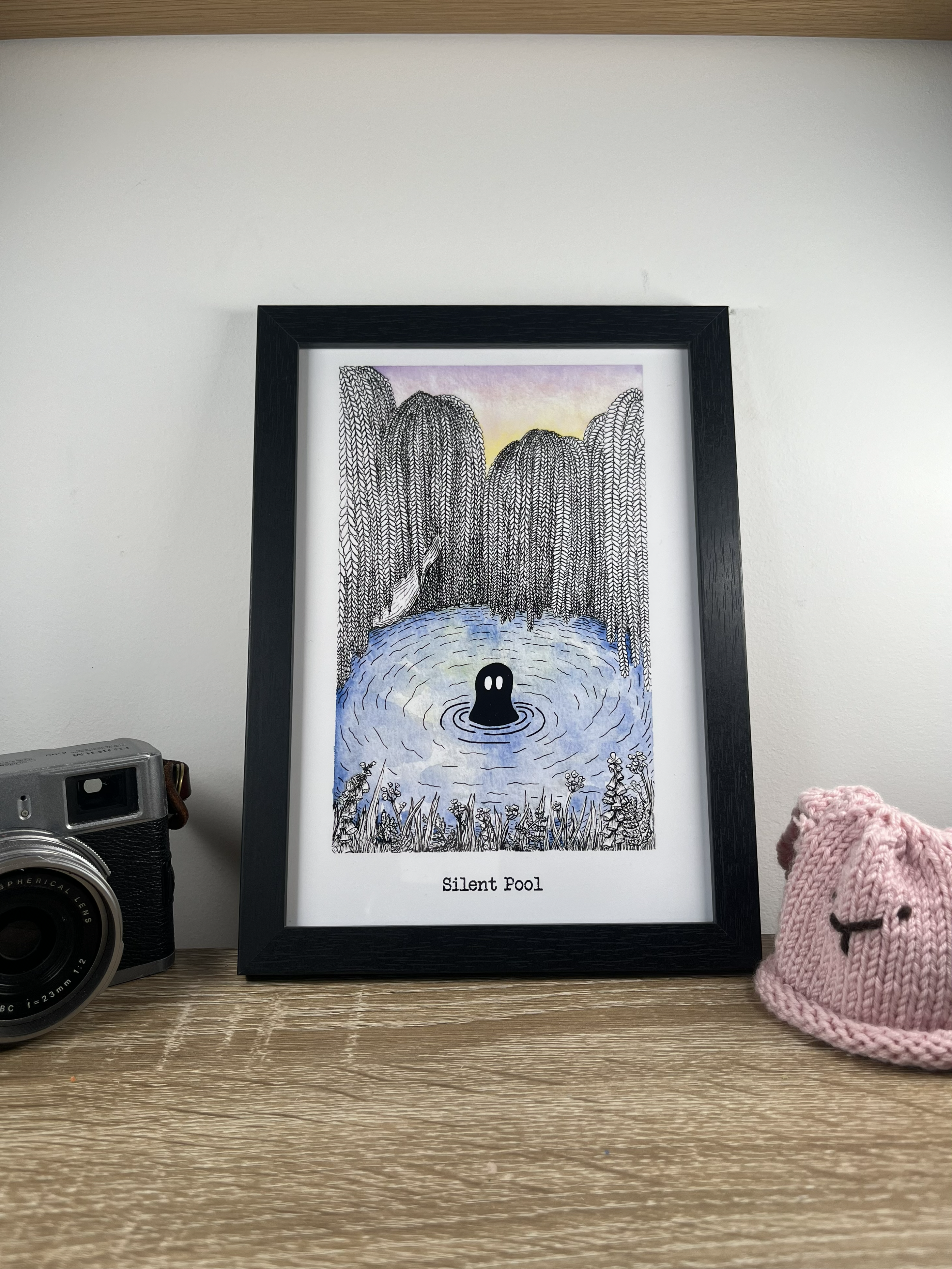 Curious Combo - Silent Pool Print & Sticker