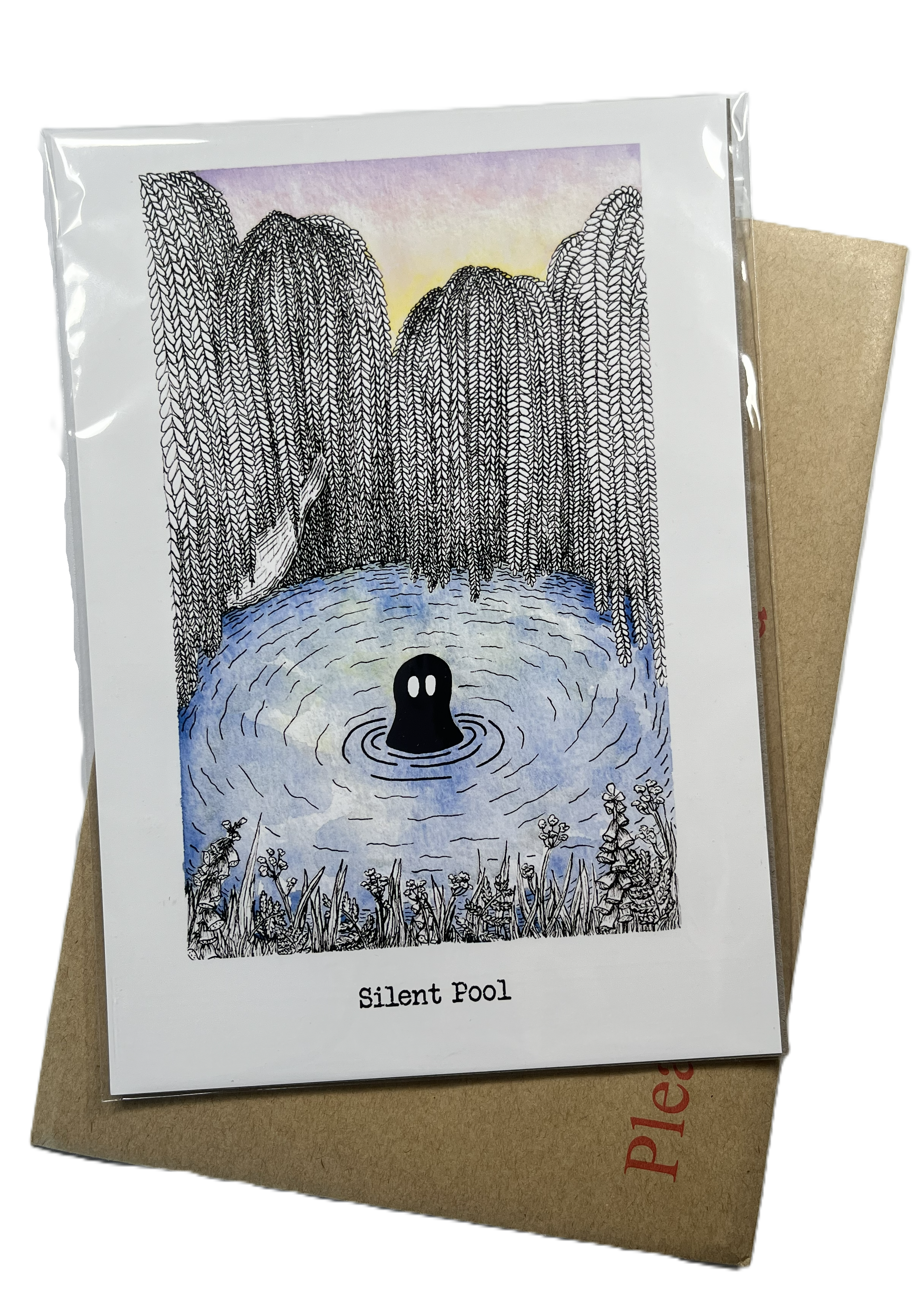Curious Combo - Silent Pool Print & Sticker