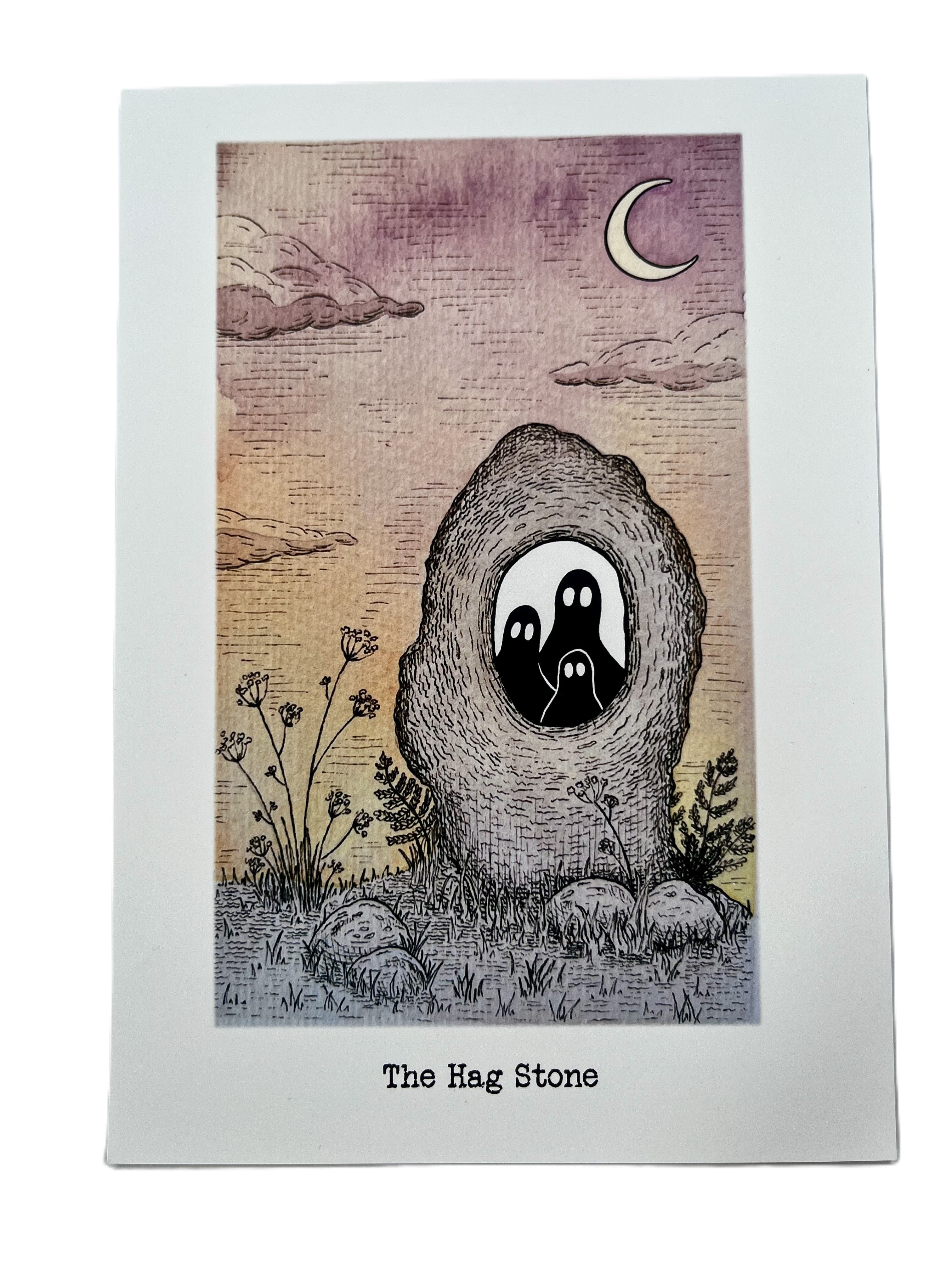 Hag Stone | A5 Print