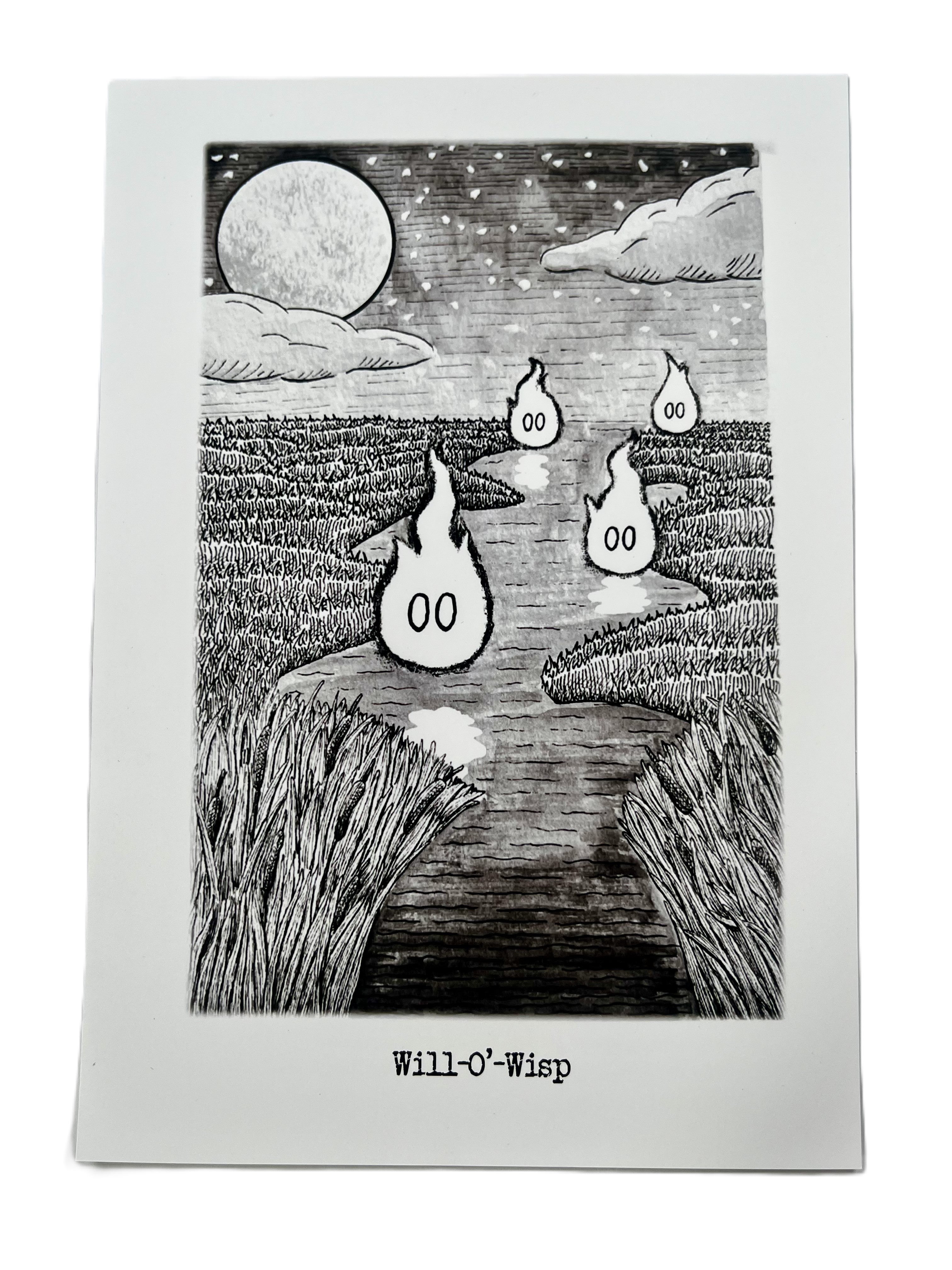 Will-'o-Wisp | A5 Print