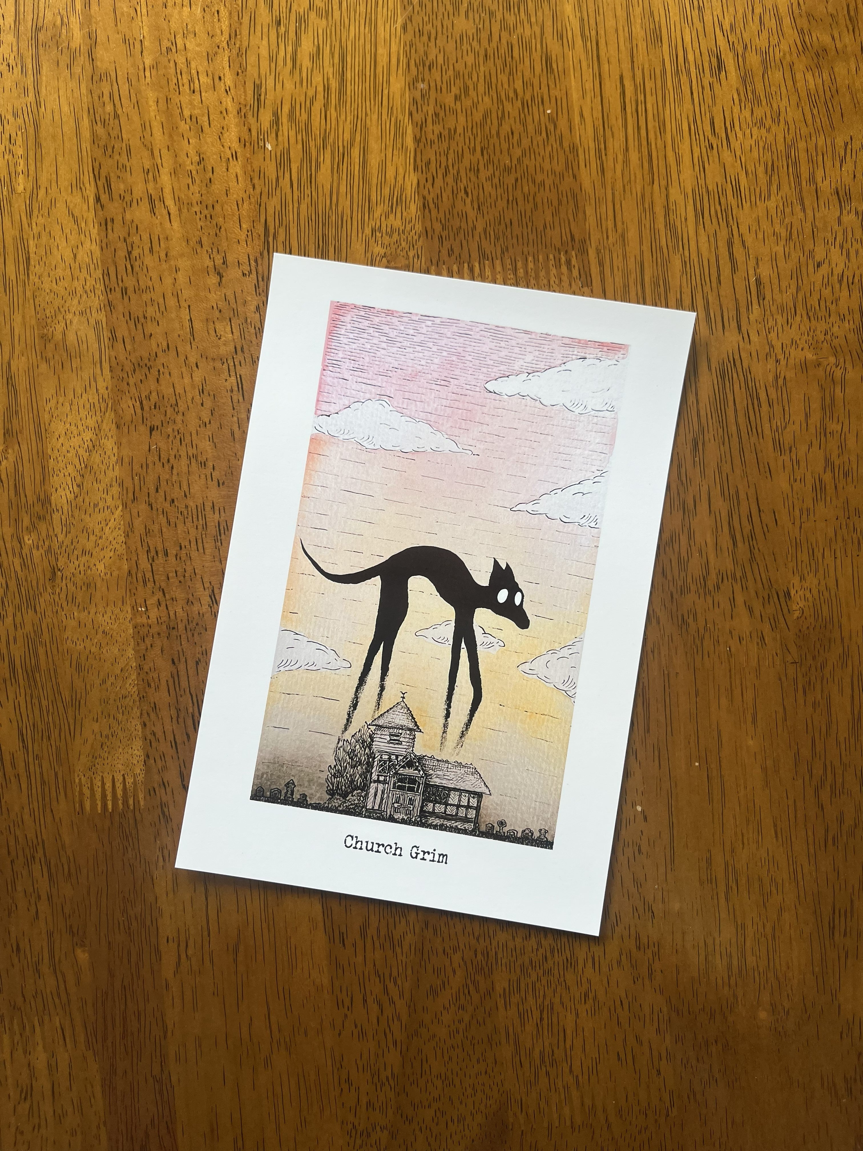 Church Grim | A5 Print