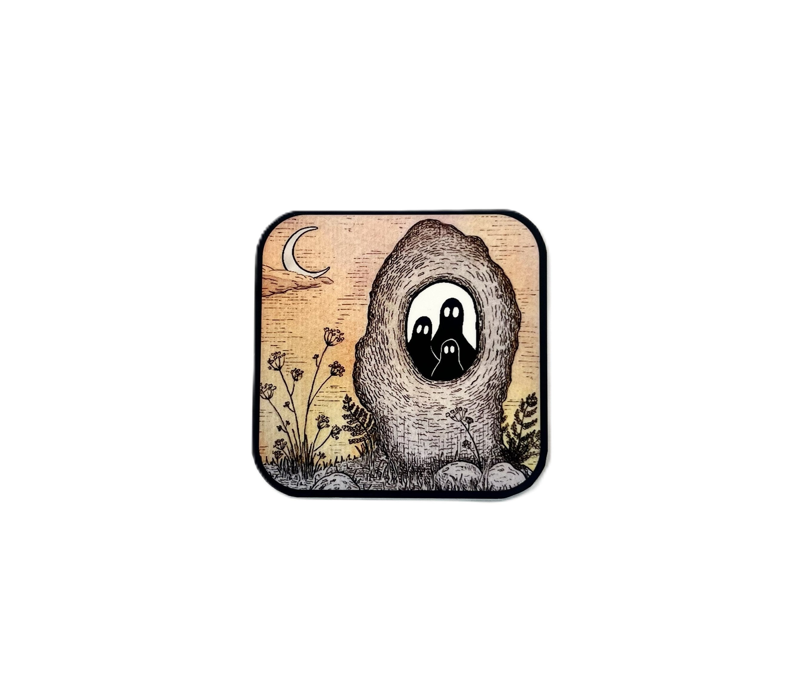 Curious Combo - Hag Stone Print & Sticker