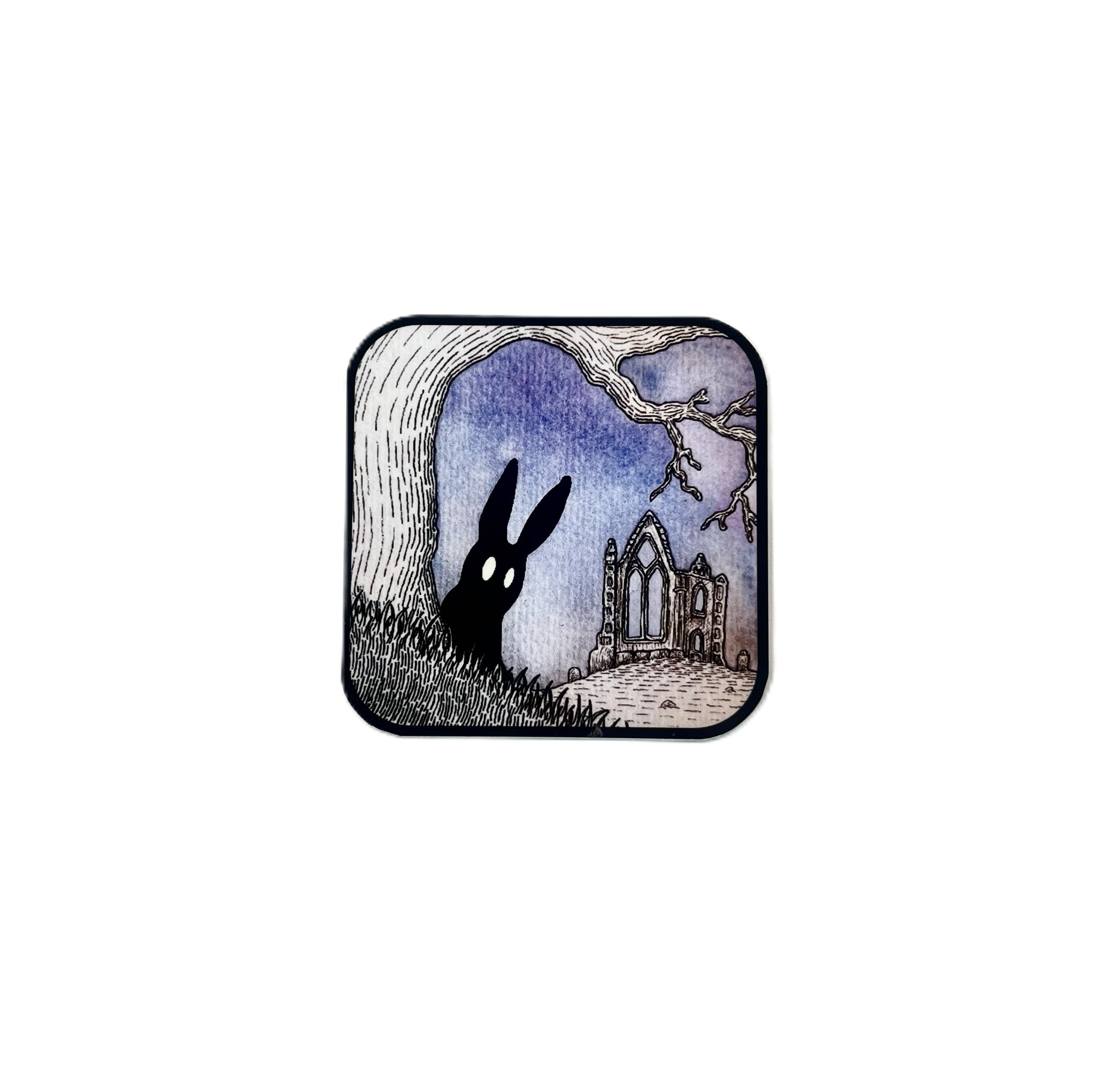 Curious Combo - The Rabbit Print & Sticker