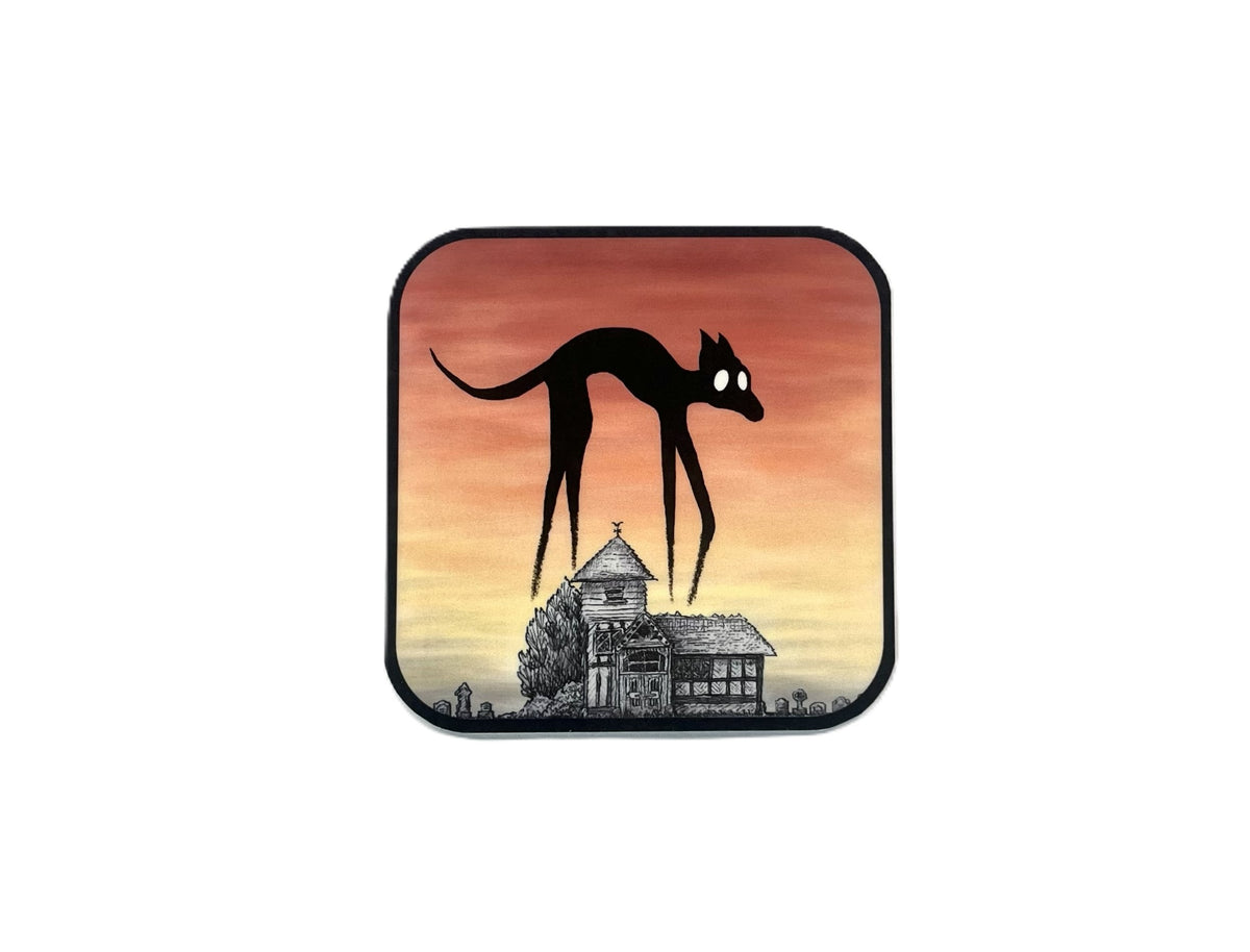 Curious Combo - Church Grim Print & Sticker