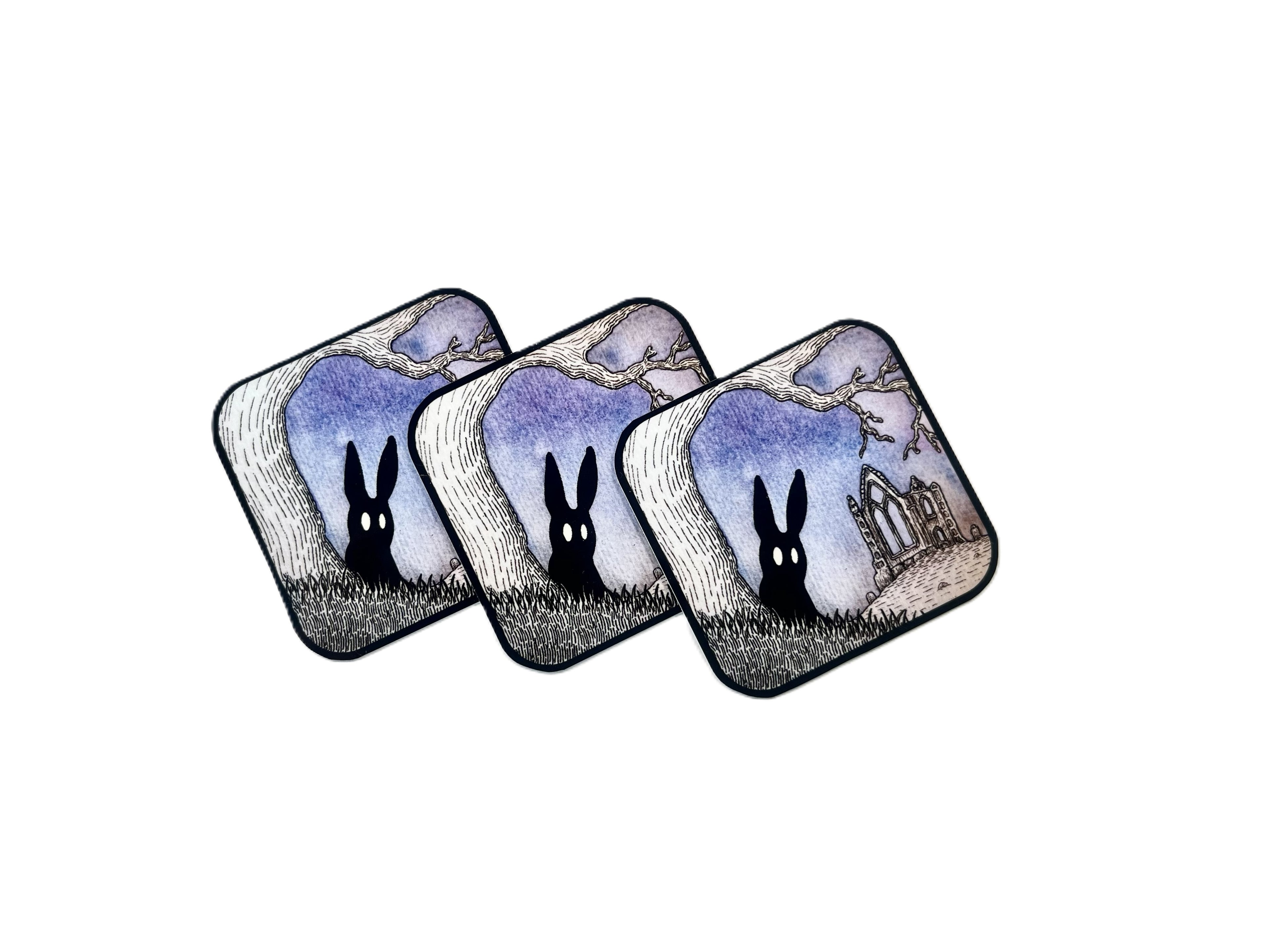 Curious Combo - The Rabbit Print & Sticker