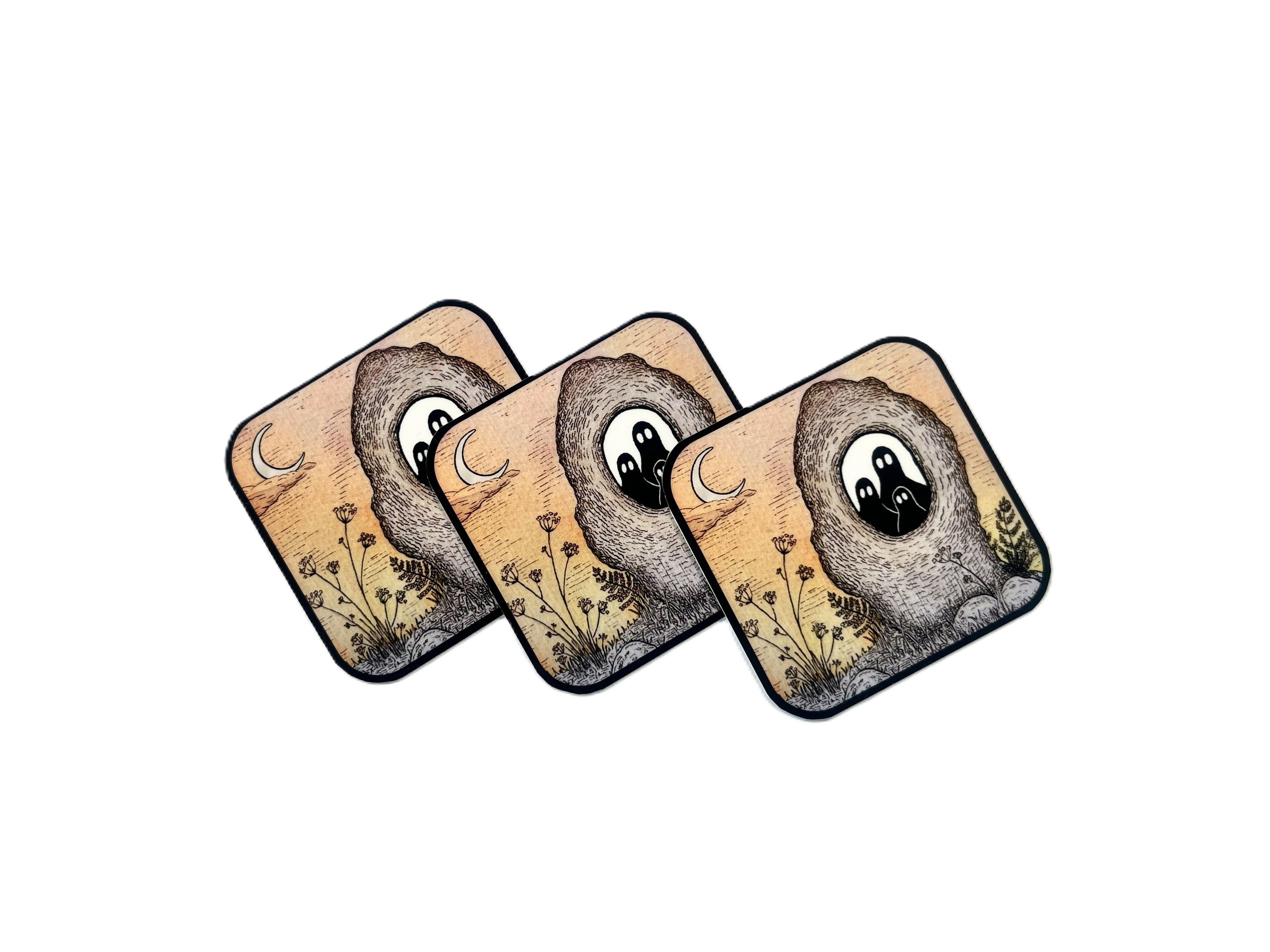 Curious Combo - Hag Stone Print & Sticker