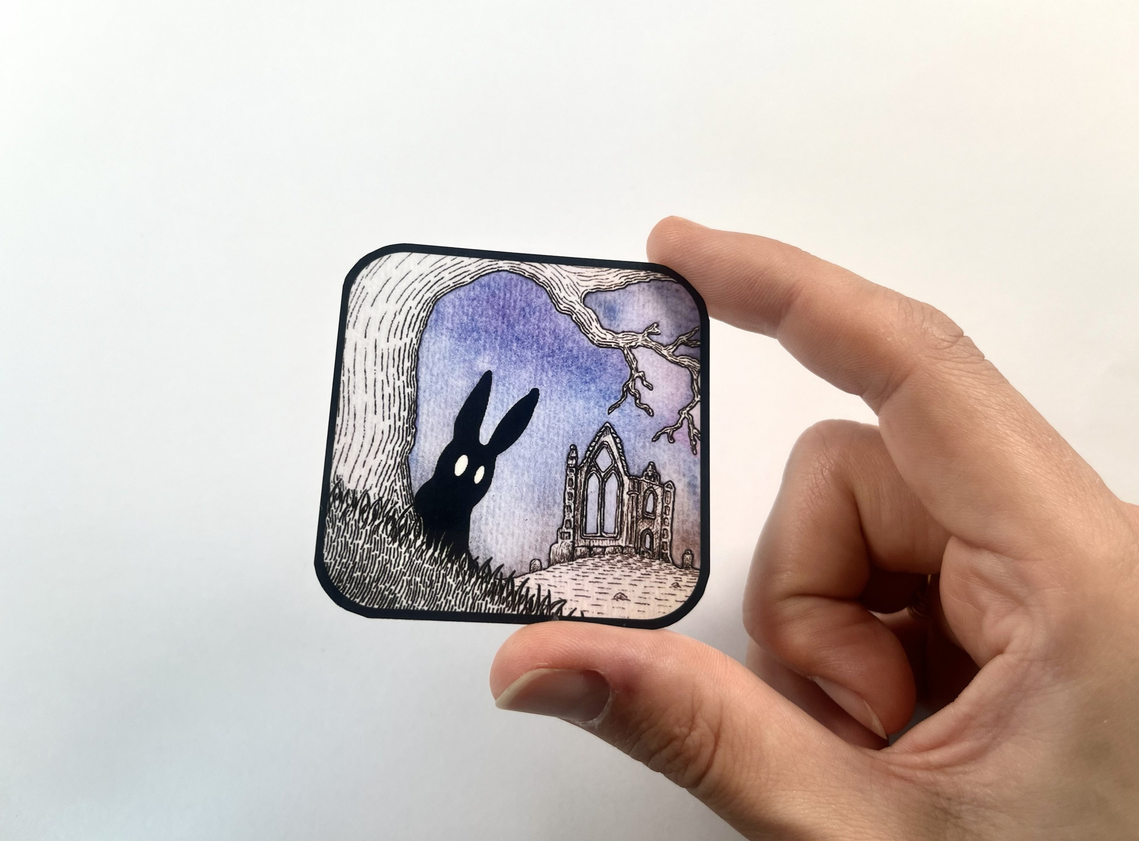 The Rabbit Sticker | Vinyl Sticker