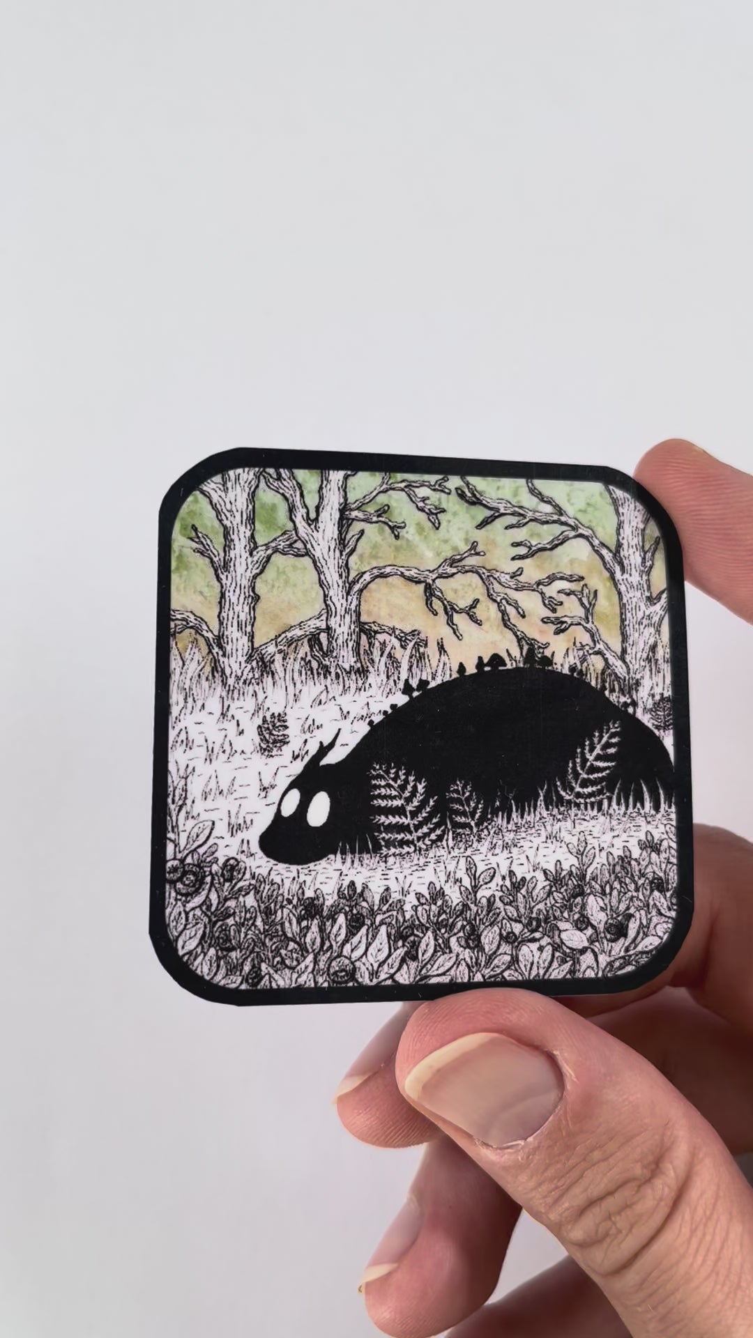 Curious Combo - The Gurt Worm Print & Sticker