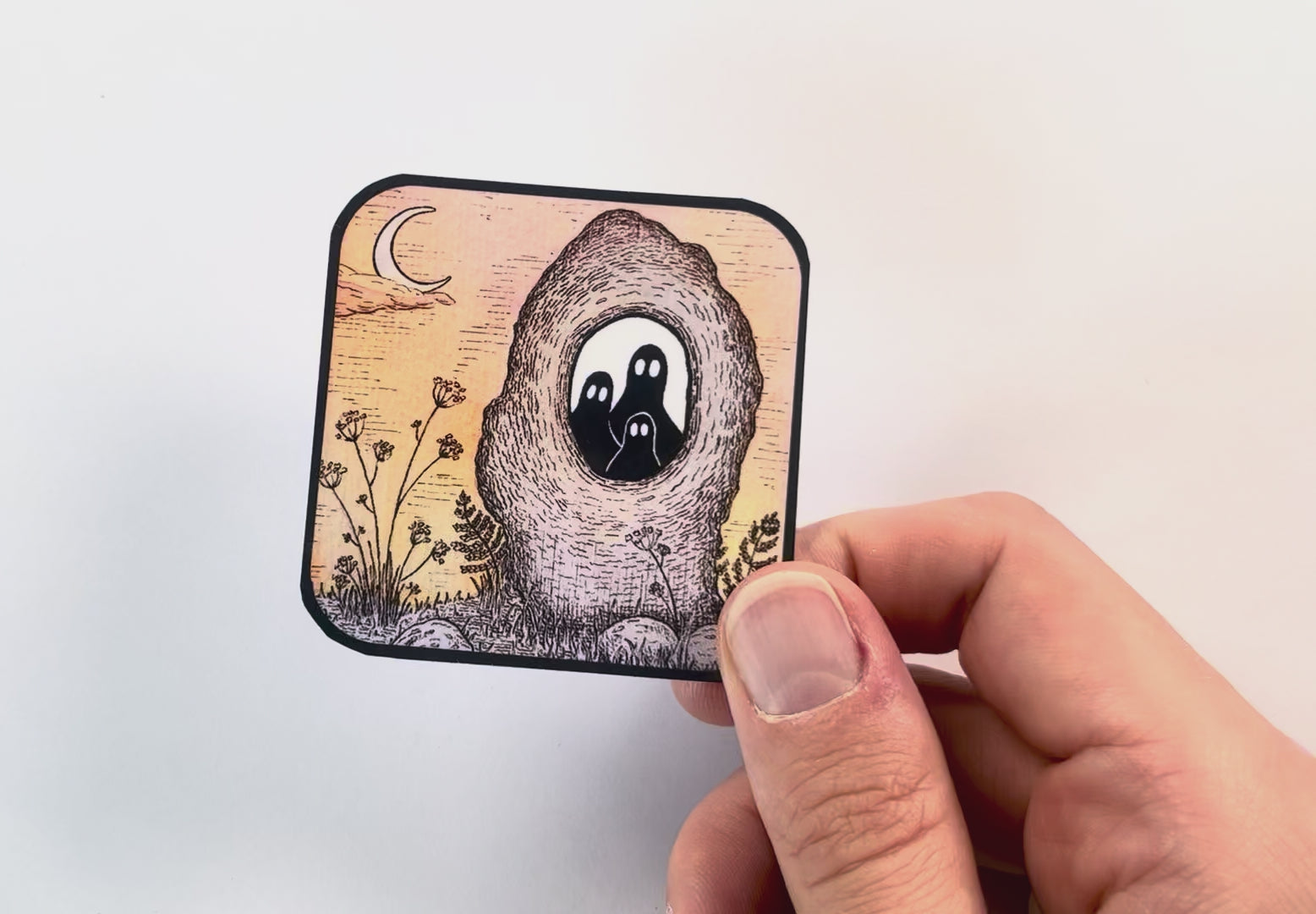 Hag Stone Sticker | Vinyl Sticker