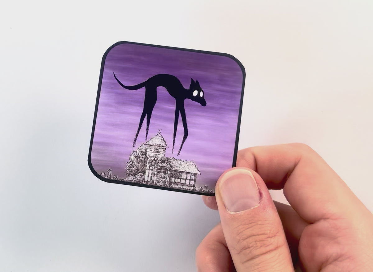 Curious Combo - Church Grim Print & Sticker